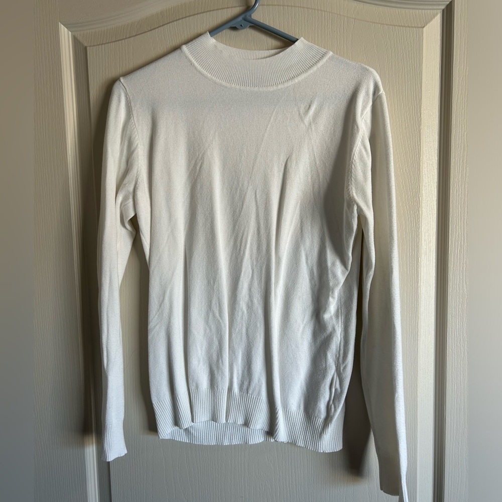white turtleneck